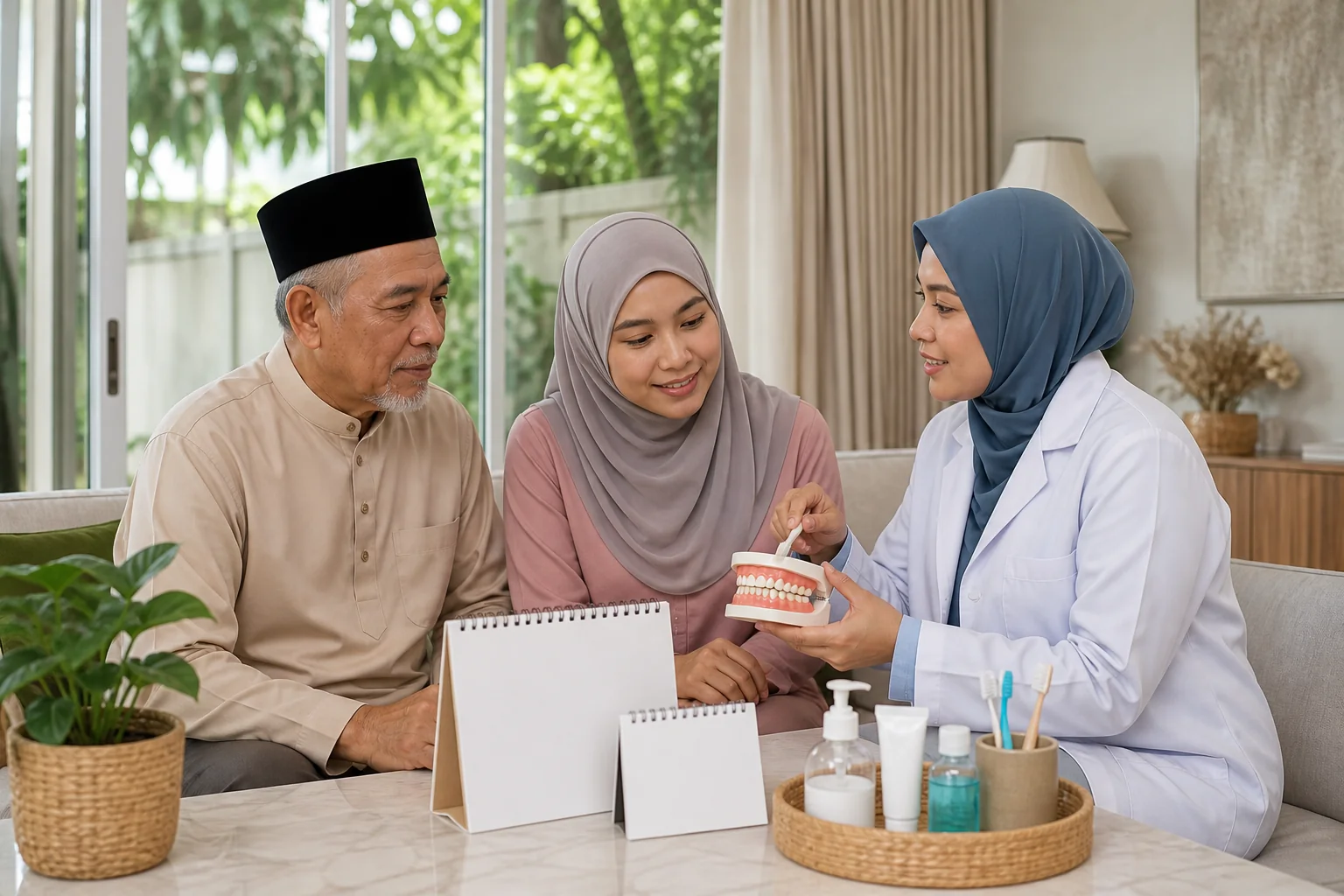Keluarga Melayu Malaysia merancang penjagaan mulut di rumah mengikut musim
